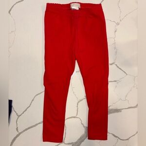 The Beaufort Bonnet Company Red Kids Leggings Size 2t